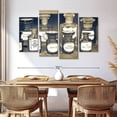 thumbnail image 3 of Elephant Stock Vintage Pharmacy Bottles Wall Art - Profession Multi Panel Canvas - 68" x 42", 3 of 8