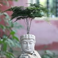thumbnail image 3 of LICEWO Light weight Durable Resins Buddhas Planter For Succulents And Home Decoration, 3 of 8