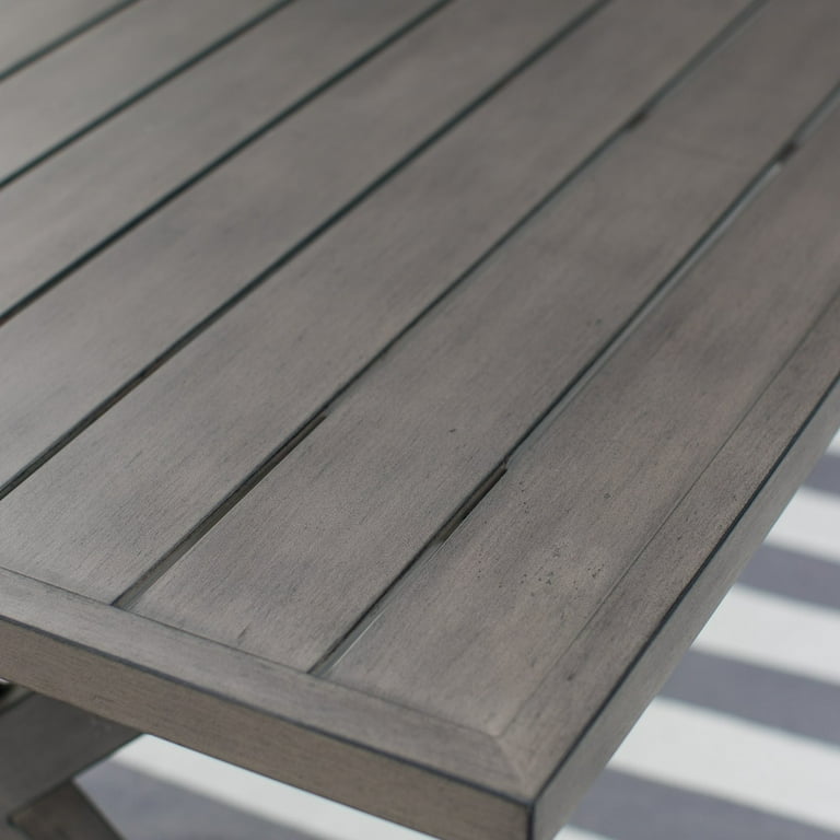 Coral coast harlowton steel on sale slat patio dining table