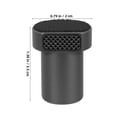 thumbnail image 4 of Minkissy 4Pcs Workbench Hole Stop Aluminum Alloy Grey Workbench Accessory for Routing and Cutting, 4 of 4