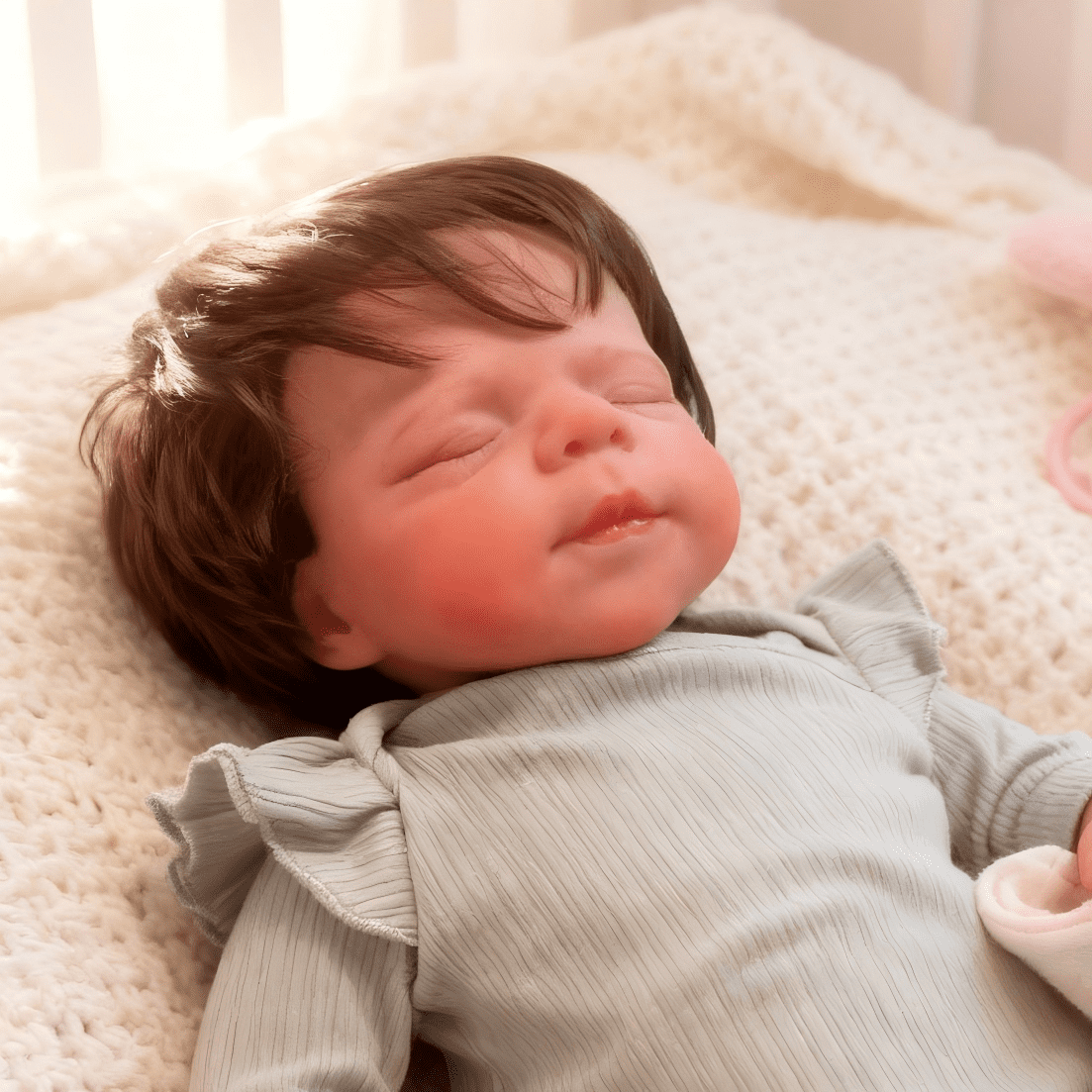Dayoff Kids Lifelike Reborn Baby Dolls - 19 Inch Realistic Baby Doll (No Accessories) For Kids Age 3+