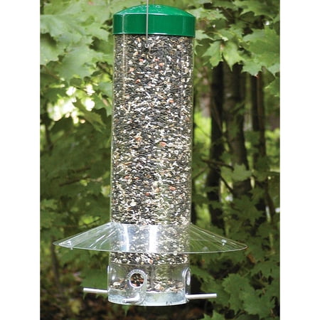Birds Choice Hanging Bird Feeder With Baffle Weather Guard