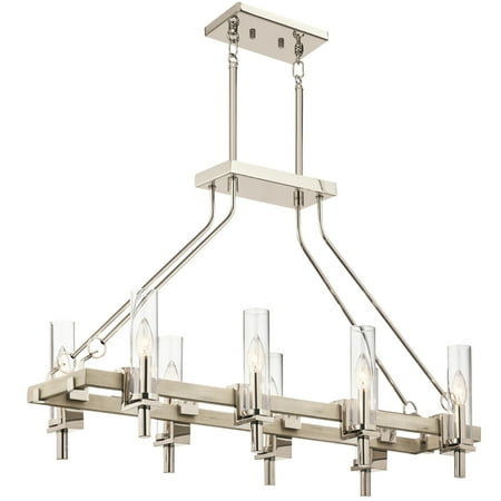 

Kichler 44285 Telan 8 Light 36 Wide Linear Chandelier - White