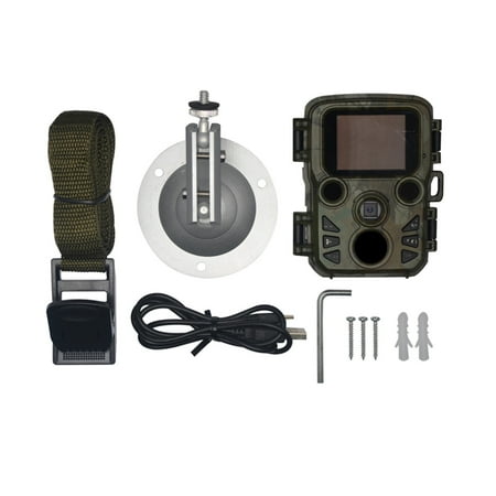 0.45s Trigger Mini Trail Camera 16MP Photo HD1080P Video IP66 Waterproof For Outdoor Wildlife Trail Camera