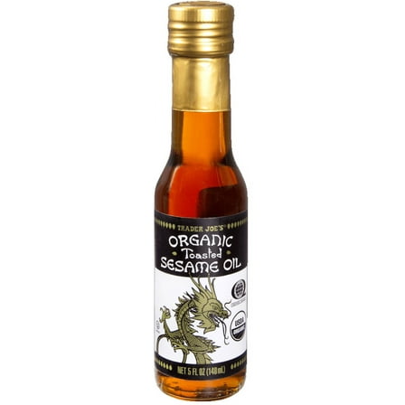 Pack of 3 - TJs Organic Toasted Sesame Oil 5 Fl Oz