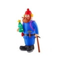 Gemmy Christmas Airblown Inflatable Yukon Cornelius with Tree, 6 ft Tall, Multicolored
