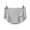 Gray, variant on Ohufall Cotton Women's Briefs Plus Size High Waist Underwear Breathable Soft Daily Panties