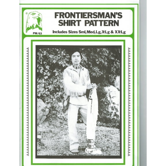 Early Frontiersman Leather Shirt Pattern