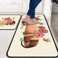 thumbnail image 2 of Kitchen Mat Dog Kitchen Mats for Floor 2 Piece，Anti Fatigue Floor Mat for Kitchen，Kitchen Floor Mats for Sink and Kitchen Matt for Standing for Home Kitchen Decor 17"X30"+17"X47", 2 of 6