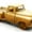 Chevy Yellow, variant on Kinsmart 4 Funny Yellow School Bus with Monster Wheels Diecast Model, Mini School Bus, Size: 5