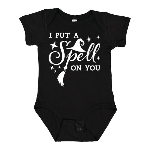 Inktastic I Put a Spell on You Halloween Magic Boys or Girls Baby Bodysuit
