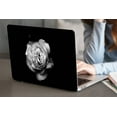 thumbnail image 3 of KSK KAISHEK Compatible with MacBook Pro 16 inchs Case 2023 - 2021 Rel. Model A2780 M2 & A2485 M1, Plastic Hard Case Shell Cover + Black Keyboard Cover, Flower 0911, 3 of 5