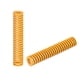 thumbnail image 1 of Troquel Resorte, 14mm OD 75mm Largo 2 Piezas Espiral Estampado Ligera Carga Compresión Troquel Resortes para Impresora 3D Eléctrica Pieza, Amarillo, 1 of 5