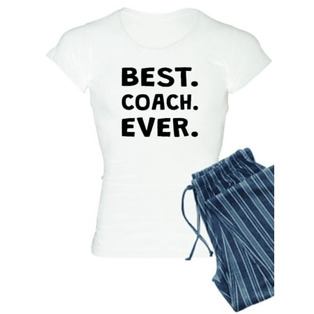 

CafePress - Best Coach Ever Pajamas - Women s Light Pajamas