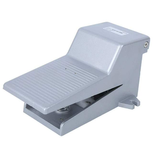 Foot Valve Mechanical Parts 2‑Position 5‑Way Aluminum Pedal Directional with Cover Lock