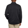 thumbnail image 2 of Pebble Beach Men's Dry-Luxe Performance 1/4 Zip Pullover (Black, X-Large), 2 of 4