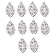 thumbnail image 4 of 10 Piezas Hojas Colgantes de Aleación de , para La Fabricación de Joyas, Broche de Bricolaje para Mujeres, 4 of 8