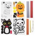thumbnail image 1 of 4 juegos de letreros colgantes hechos a mano para decoraciones de Halloween, 1 of 3