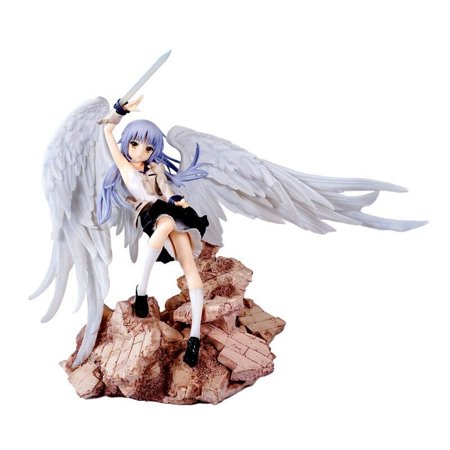 24cm Anime Angel Tachibana Kanade Pvc Action Figure Collectible Model Toys Doll Gifts