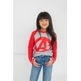 thumbnail image 2 of Marvel Avengers Captain America Big Boys Rash Guard Toddler to Big Kid, 2 of 5