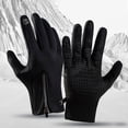 thumbnail image 4 of Gants de Ski d'Hiver Unisexes à Écran Tactile Coupe-Vent Doublés, 4 of 9