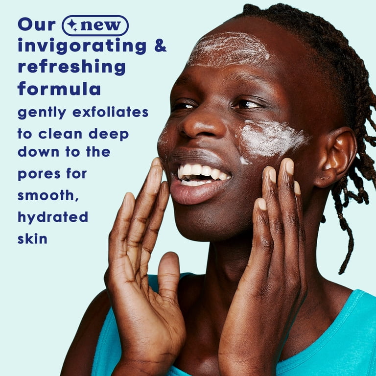 2 pack) Clean Clear Oil-Free Deep Action Exfoliating Acne Face