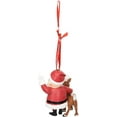thumbnail image 2 of Department 56 Rudolph and Santa Hanging Ornament, 2 of 3