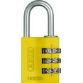 thumbnail image 2 of Combination Padlock, Side, Black/Silver 145/30 Yellow, 2 of 3