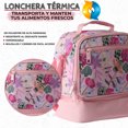 thumbnail image 3 of US Urban Juego Escolar Mochila con Carrito Lonchera y Estuche para Niños y Niñas (rosa gato), 3 of 6