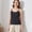 Black, variant on Elegant Casual Top for Everyday Wear and Layering with Minimal Straps for Spring and Summer Navy M