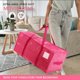 thumbnail image 3 of Bolsas de mudanza extra grandes con cierres resistentes y asas. Suministros de mudanza con tapas (rosa, 4 paquetes), 3 of 8