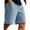 CFG49-Blue, variant on Lumtrix Mens Waffle Shorts Summer Casual Textured Knit Drawstring Elastic Waist Comfy Short With Pockets Beach Vacation Navy M