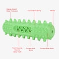 thumbnail image 3 of Pet Vocal Serrated Molar Stick Dog Tooth Cleaner Sound Making Chew Toy for Molar Cleaning Training, 3 of 7