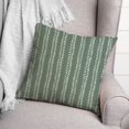 thumbnail image 3 of Creative Products Green Petal Lines 18x18 Indoor / Outdoor Pillow, 3 of 3