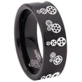 thumbnail image 6 of Gear Tungsten Carbide Ring, 6 of 9