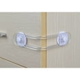 thumbnail image 4 of Child Proof Cabinet Locks Baby Safety Locks Transparent Soft Strap No Installation Drawer Fridge Locks for Infant Protection, 4 of 8