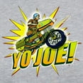 thumbnail image 3 of CafePress - G.I. Joe YO Joe - Womens Baseball Tee, 3 of 4