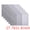 Gray, variant on Unique Bargains Rectangle 6 Pack Gradient Plastic Table Mats Blue 17.7x11.8inch