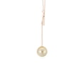thumbnail image 2 of ANGARA Golden South Sea Cultured Pearl Lariat-Style Heart Necklace in 14K Rose Gold for Women | June Birthstone, Birthday, Anniversary, Jewelry Gift for Women | Pearl Necklace, 2 of 8