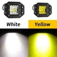 thumbnail image 4 of Off Road Bumper Roll Bar Work Lamp 4 Inch Flush Mount LED Light for Car Truck, 4 of 9