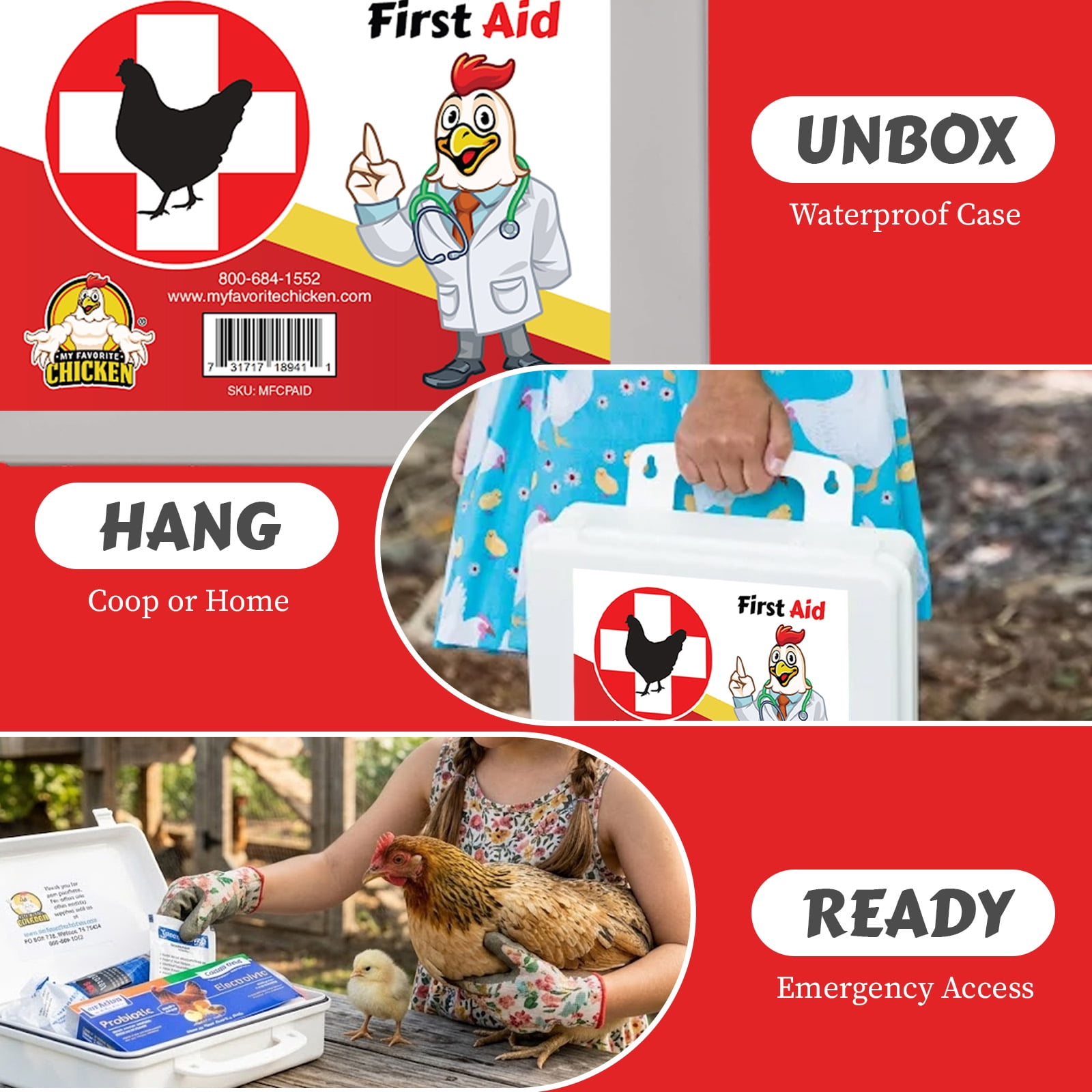 Essential Poultry First Aid Kit for Backyard Chickens