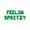 Green, variant on Letter Balloons - FEELIN SPRITZY 16" Inch Alphabet Letters Foil Mylar Balloon Bachelorette or Bridal Shower Party Banner (Purple)