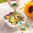 thumbnail image 3 of Contenedor de almacenamiento de alimentos reutilizable BRI para ensaladas, 3 of 5