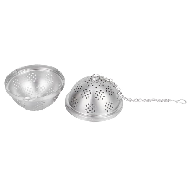 LYUMO Strainer Ball, Hygienic And Healthy Durable Ball Tea Strainer, Rotating Lock Design Hot Pot Home For Tea Spices