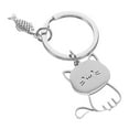 thumbnail image 3 of WRITWAA Funny Cat Keychain Cartoon Design Durable Accessory for Cat Lovers 1Set, 3 of 10