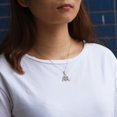thumbnail image 2 of Collar MONBO Celtic Trinity Knot 925S de plata para mujer, 2 of 7