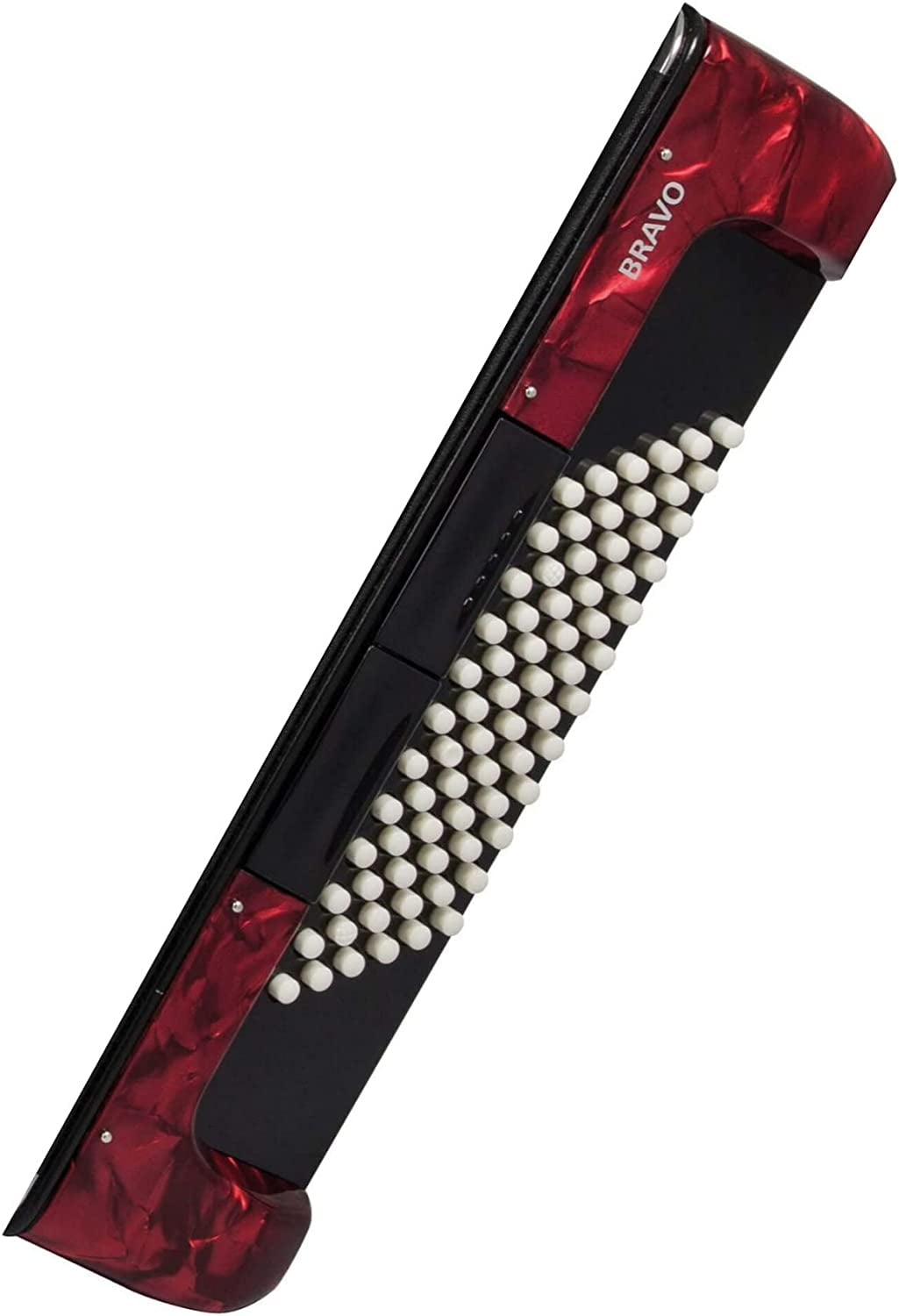 Hohner Bravo III 72 Piano Accordion - Red