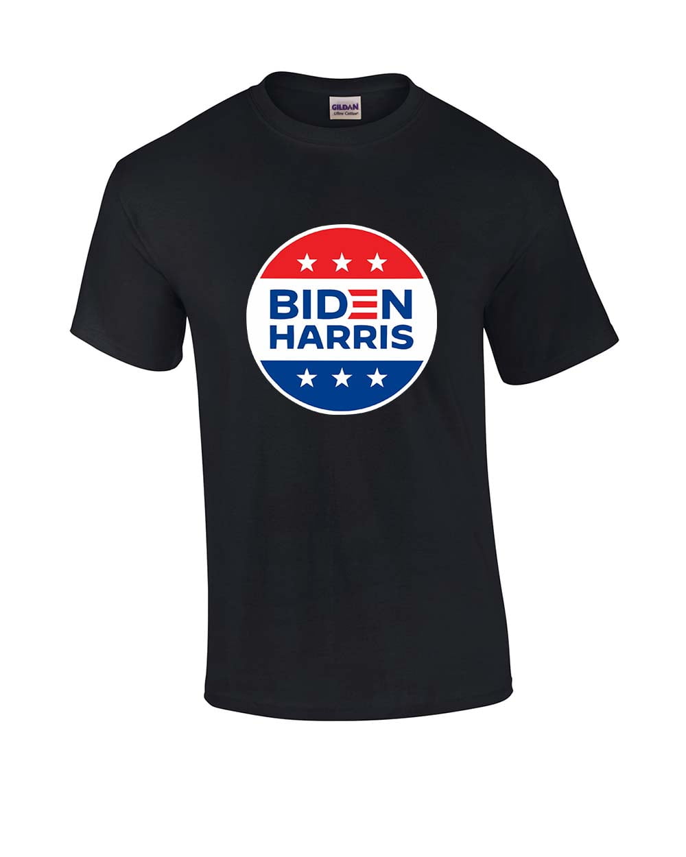Poltiical Biden Harris 2020 Red, White, and Blue Circle Logo Short Sleeve - Bild 1 von 25