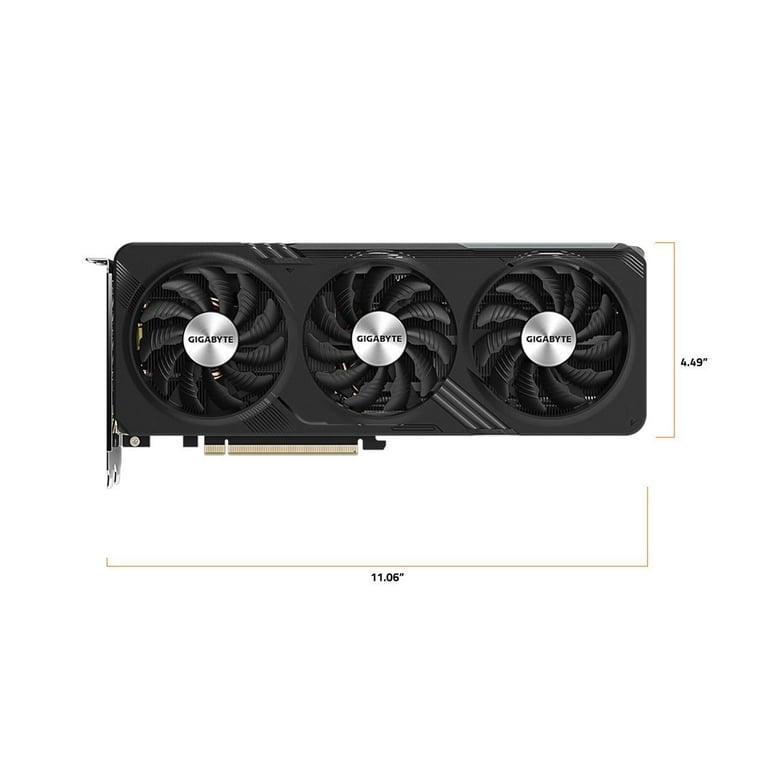 GIGABYTE GeForce RTX 4060 GPU, 8GB GDDR6, 3x WINDFORCE Fans GIGABYTE GeForce RTX 4060 GPU, 8GB GDDR6, 3x WINDFORCE Fans