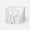 White with Ribbon, variant on Geoto 11"×11"×11" Medium Cube Size Luxury Candle Packaging Box, Rigid Cardboard Chocolate Packaging Boxes Wholesale(Black)